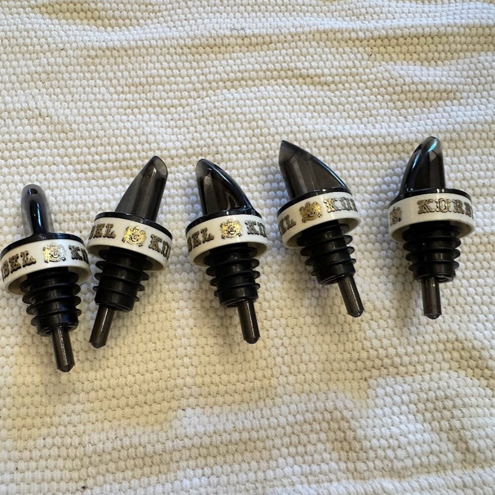Korbel Liquor Pour Spouts Set of 5